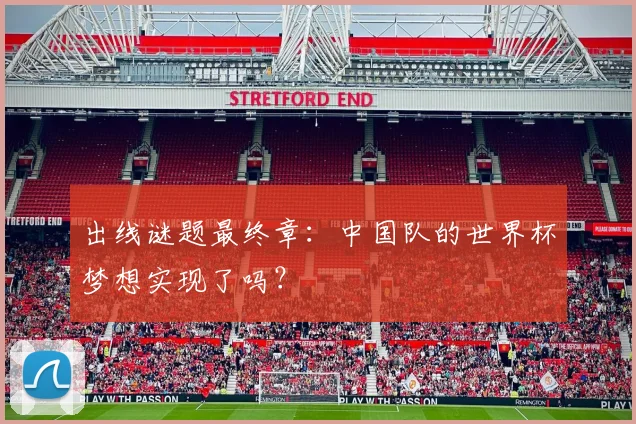 出线谜题最终章：中国队的世界杯梦想实现了吗？